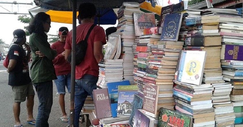   Penjualan Buku Bekas di Pasar Senen Terdampak e-commerce